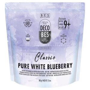 BES Decobes Pure White Blueberry Classic 9+ 500g - bezprašný modro-fialový melír