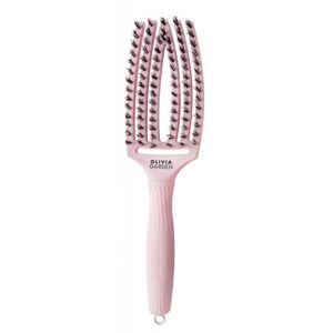 Olivia Garden Fingerbrush Pearl Pink - Profesionální kartáč na vlasy