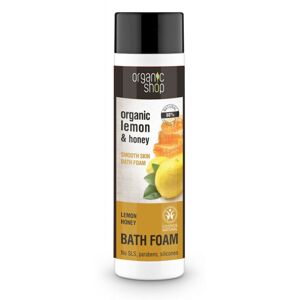 Organic Shop Bath Foam Lemon & Honey 500ml - Zvláčňující pěna do koupele